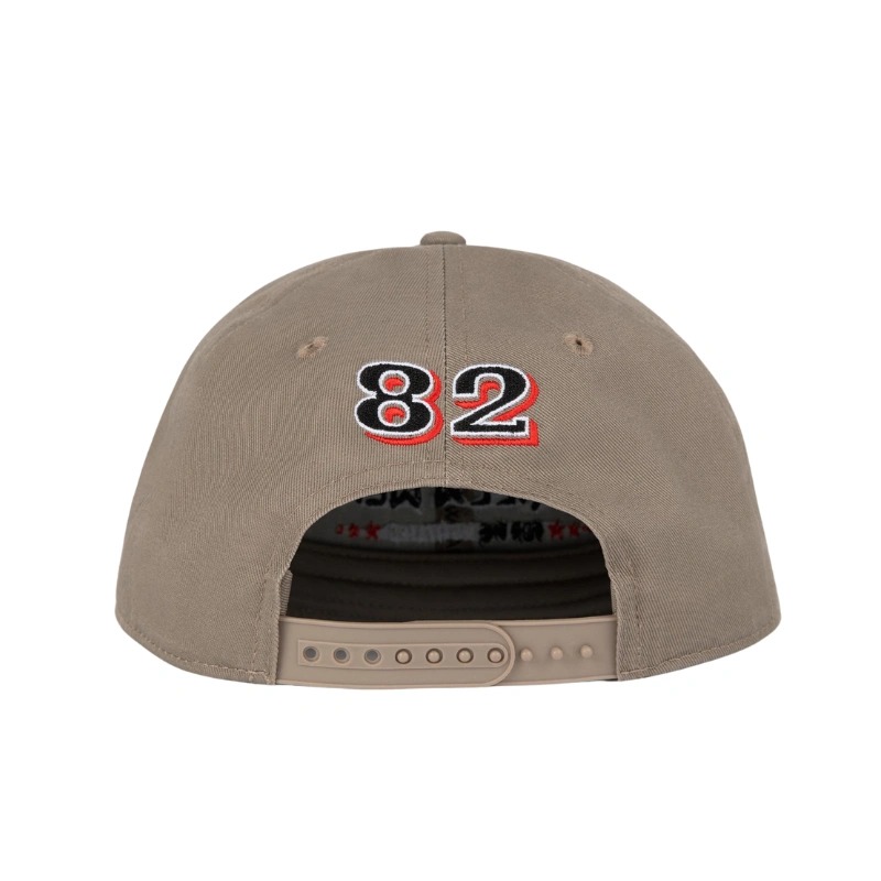 Шапка с права козирка Wayne Snapback Cap – Brown - Gorilla Wear
