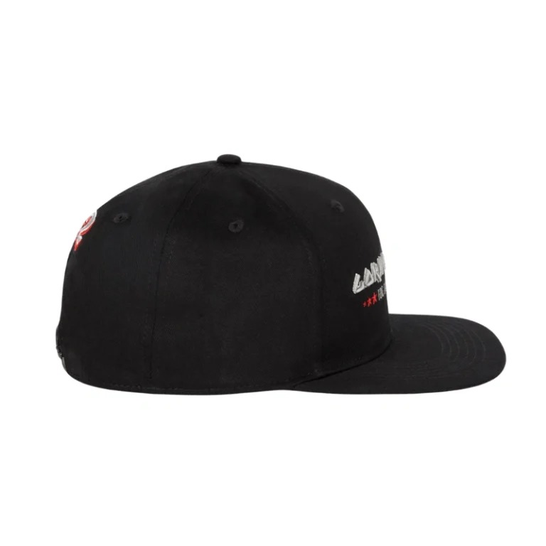 Шапка с права козирка Wayne Snapback Cap – Black - Gorilla Wear