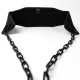Колан с верига за кофички/набирания Nylon Dip Belt – Black - Gorilla Wear