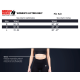 Дамски колан 4 Inch Women’s Lifting Belt – Black/Red Stitched - Gorilla Wear
